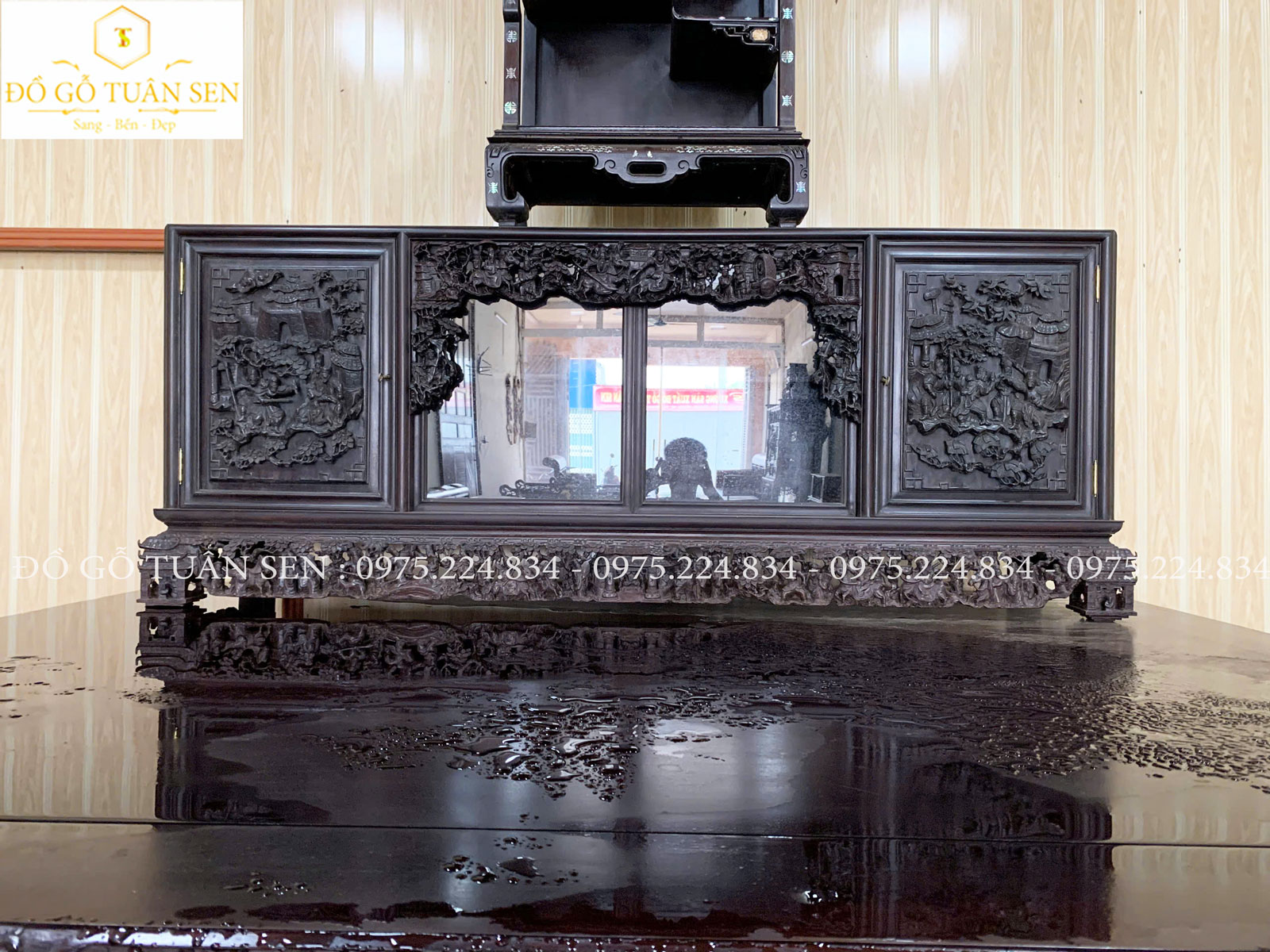 Giới thiệu tủ chè gỗ gụ